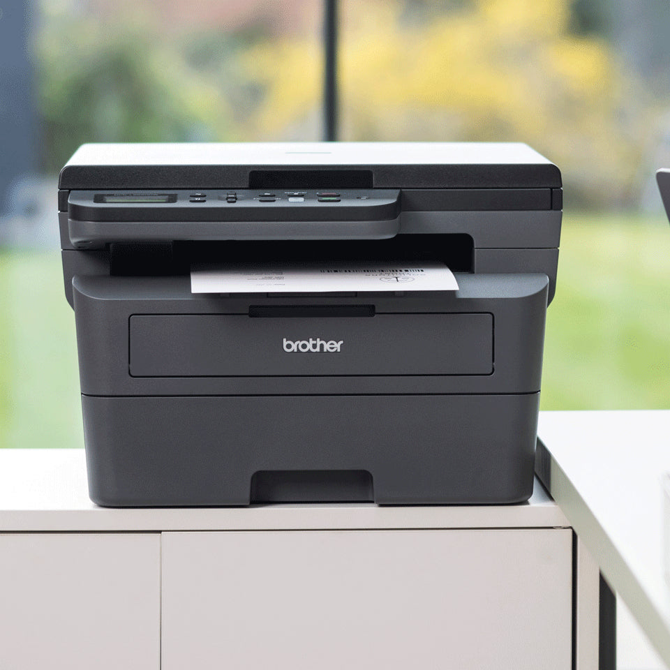 Imprimante multifonction - BROTHER - DCP-L2620DW - 3-en-1 - Monochrome Laser - A4 - Recto-verso - WiFi - Toner - Embarque 700 pages