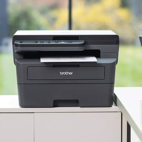Imprimante multifonction - BROTHER - DCP-L2620DW - 3-en-1 - Monochrome Laser - A4 - Recto-verso - WiFi - Toner - Embarque 700 pages