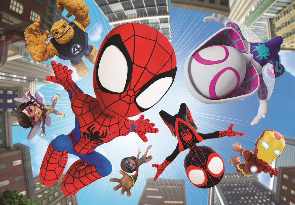 CLEMENTONI - 104 pieces Maxi - Spidey