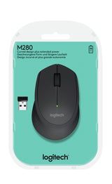 Souris sans fil Logitech Cordless Laser M280 (Noir)