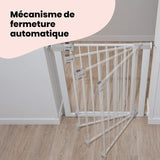 SAFETY 1ST Barriere de sécurité enfant 73-80cm, Blanc, métal, Auto Close, 4 points de pression