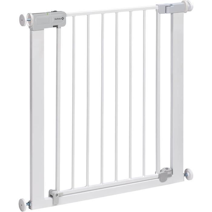 SAFETY 1ST Barriere de sécurité enfant 73-80cm, Blanc, métal, Auto Close, 4 points de pression