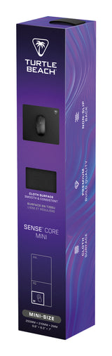Tapis de souris de jeu - Turtle Beach SenseCore Mini - Surface micro-tissée, équilibré, confortable