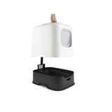 ROTHO - Maison toilette pour chat 51 x 39 x 40 cm - Bac a litiere - Blanc de Gui