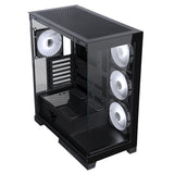 Boitier Moyen Tour ATX iTek Showbui 45 RGB avec panneaux vitrés (Noir)