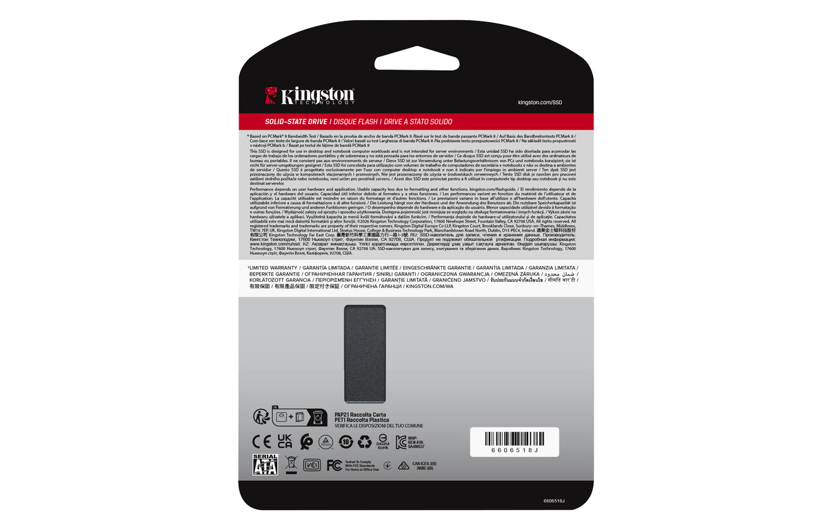 KINGSTON - Disque SSD Interne - A400 - 240Go - 2.5 (SA400S37/240G)