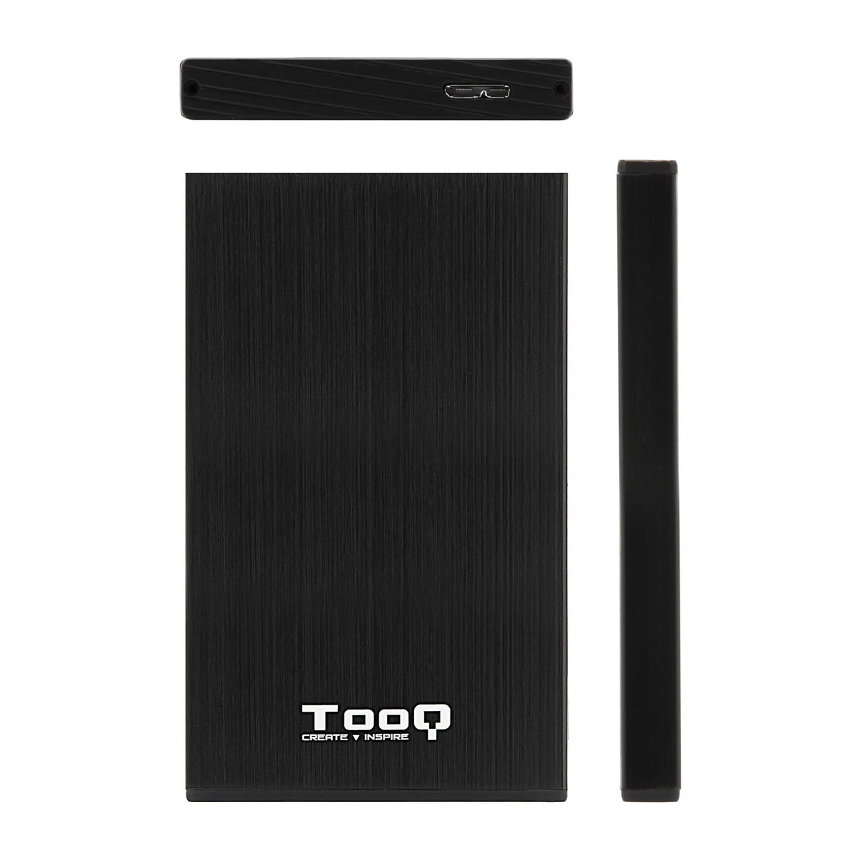Boitier externe USB 3.1 TooQ TQE-2527 - S-ATA 2,5" (Noir)