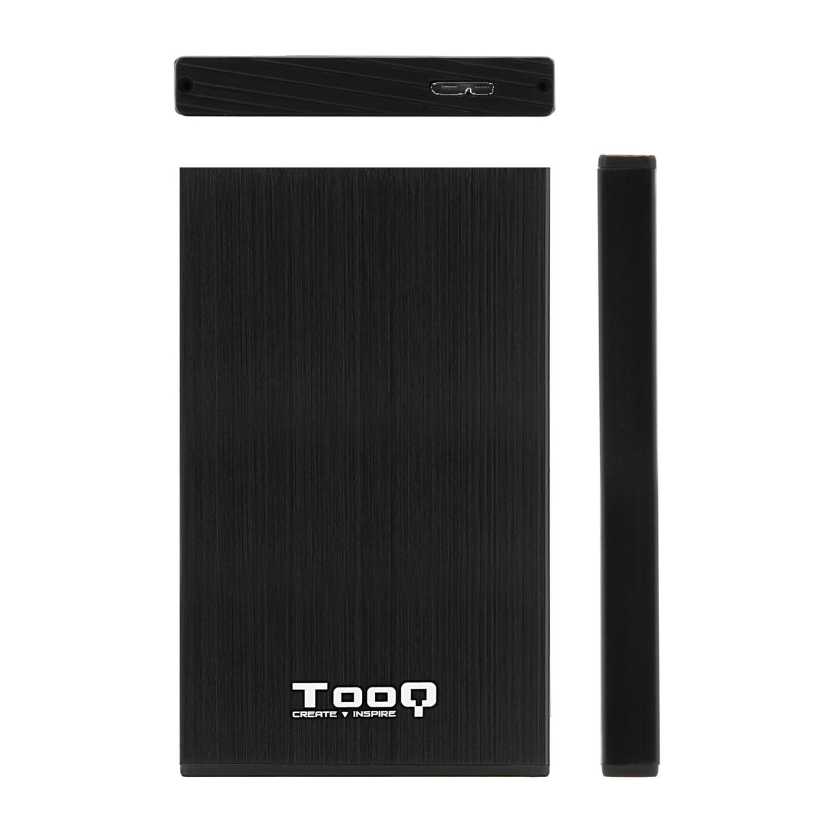 Boitier externe USB 3.1 TooQ TQE-2527 - S-ATA 2,5" (Noir)