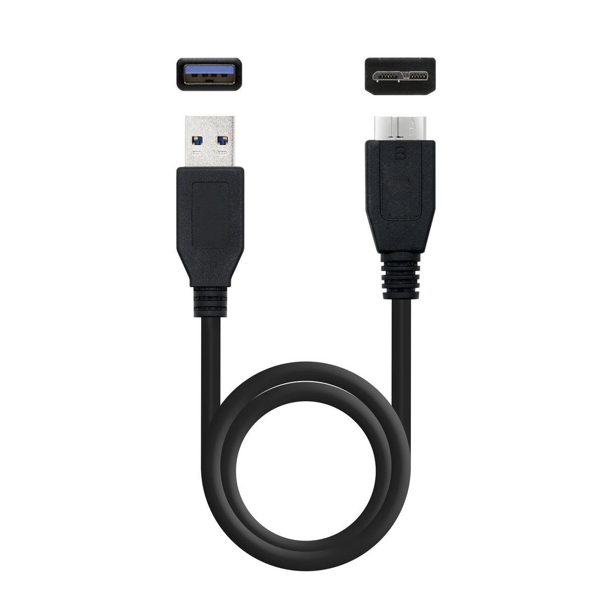 Boitier externe USB 3.1 TooQ TQE-2527 - S-ATA 2,5" (Noir)