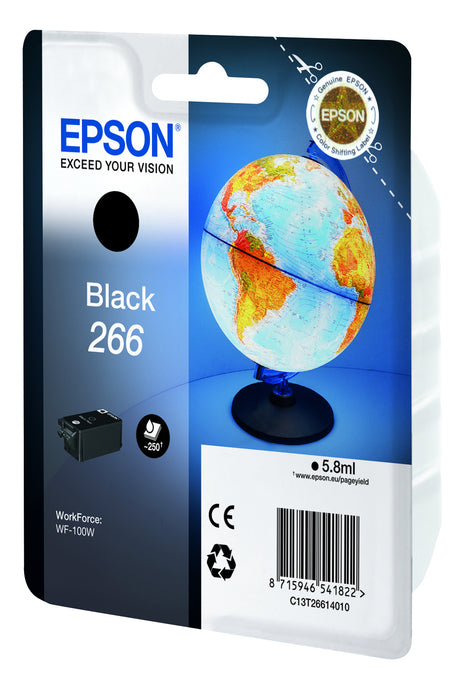EPSON Cartouche d'encre 266 Noir - Globe (C13T26614010)