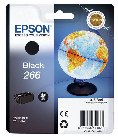 EPSON Cartouche d'encre 266 Noir - Globe (C13T26614010)