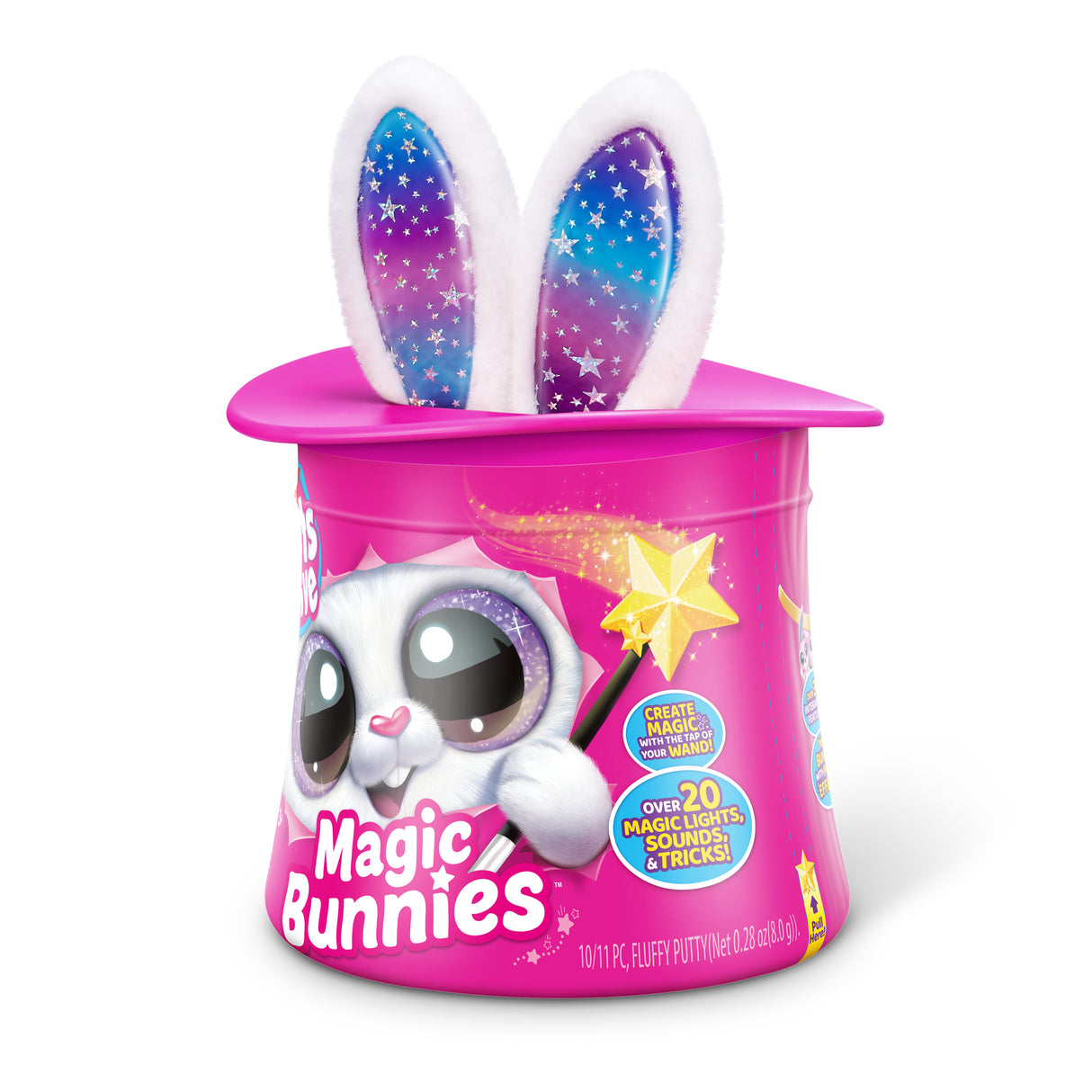 Jeu interactif - ZURU - PETS ALIVE Magic Bunnies - 20 surprises - Effets lumineux - Mixte