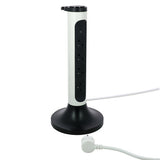 Multiprise 4 prises Legrand 2m (Noir/Blanc)