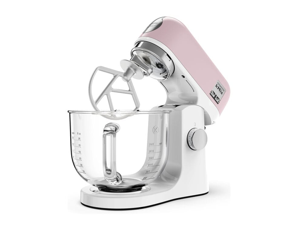 Robot pâtissier multifonction kMix KENWOOD KMX754PP - Moteur professionnel 1000W - 2 sorties pour accessoires - Bol en verre 5L