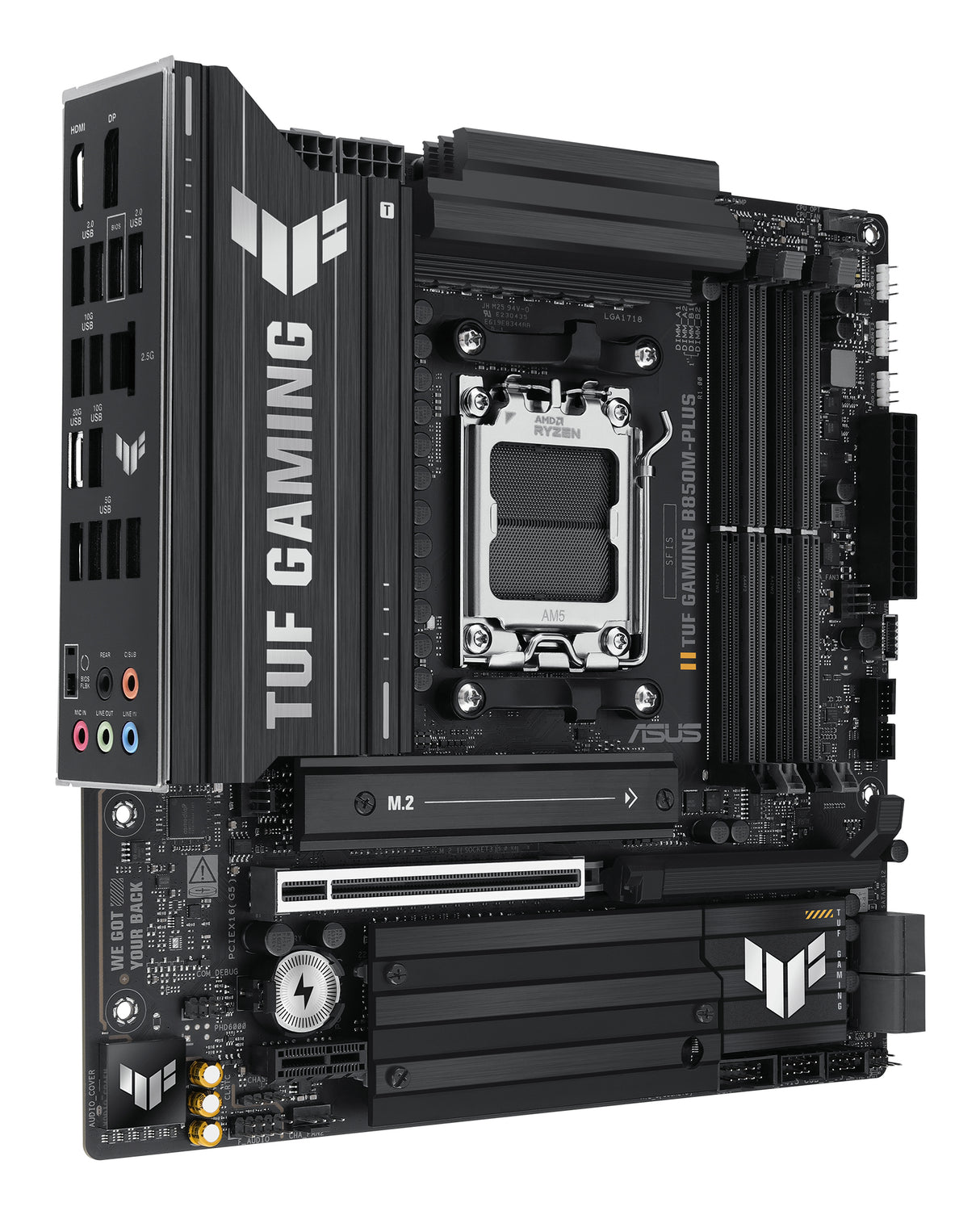 Carte mere - ASUS - TUF GAMING B850M-PLUS - AMD B850 - Emplacement AM5 micro ATX