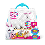Jeu interactif - ZURU - PETS ALIVE Mama Bunny & Baby - Lapin sonore - 10 sons - Bébés surprises