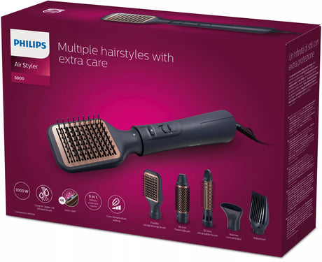 Brosse soufflante - PHILIPS - BHA530/00 - Brillance - 1000 W - 2 vitesses
