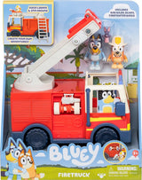 Bluey Le camion de Pompier de Bluey - Univers miniature - MOOSE TOYS - Des 3 ans