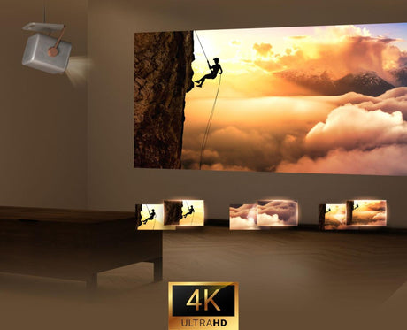 Vidéoprojecteur - HISENSE - M2SE Pro - 4K UHD - Triple Laser Trichroma - 1150 ANSI Lumens - Smart TV VIDAA - Dolby Vision