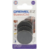 Disques de Ponçage DREMEL S411 EZ SpeedClic - Lot de 6 (Grain 60, Ø 30mm)