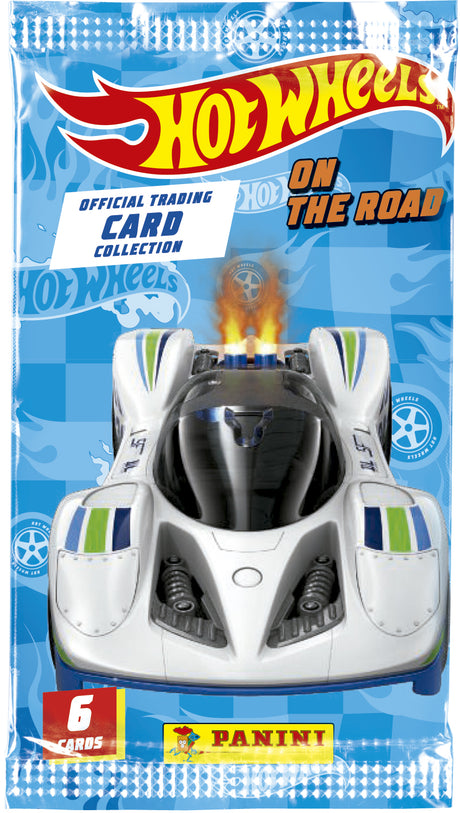 Boîte de Stickers - PANINI - Hot Wheels TC - 24 pochettes - 1 carte édition limitée - 144 stickers