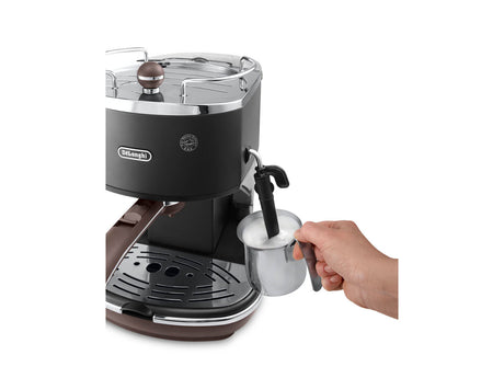 Machine expresso manuelle - De'Longhi - Icona vintage - ECOV311.BK - Noir