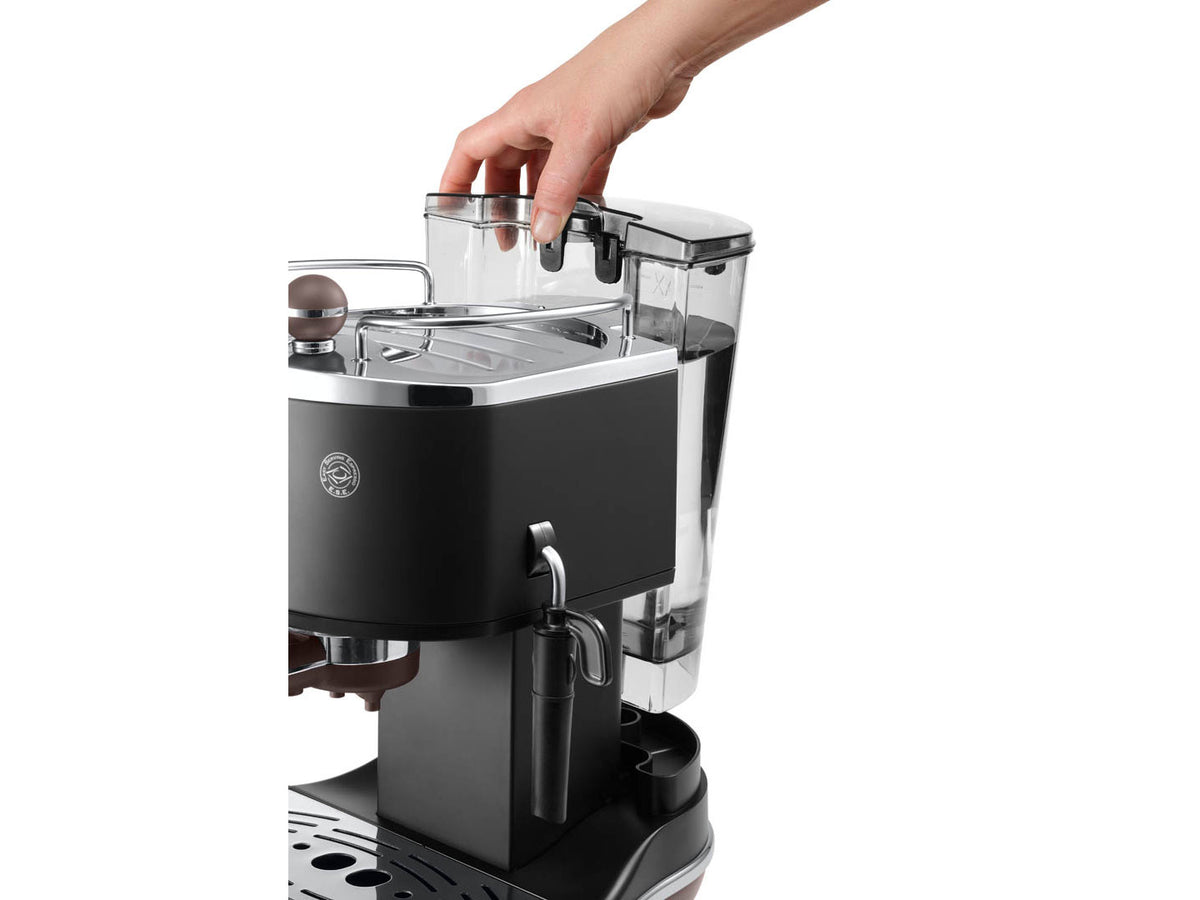 Machine expresso manuelle - De'Longhi - Icona vintage - ECOV311.BK - Noir