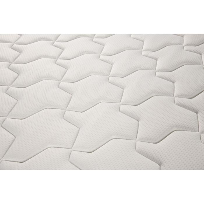 Matelas 90 x 190 SIMMONS - Hauteur 22 cm - Ressorts ensachés - Suspension FullSpring - No Flip - Fabriqué en France -  R-SW1