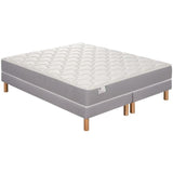 Ensemble matelas sommier 90 x 190 SIMMONS Hauteur 22 cm - Ressorts ensachés Fullspring - Fabriqué en France -  R-SW1