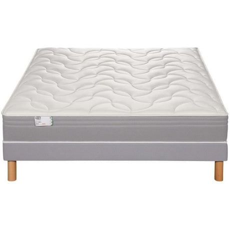 Ensemble matelas sommier 90 x 190 SIMMONS Hauteur 26 cm - Ressorts ensachés Fullspring - Fabriqué en France -  R-SW3
