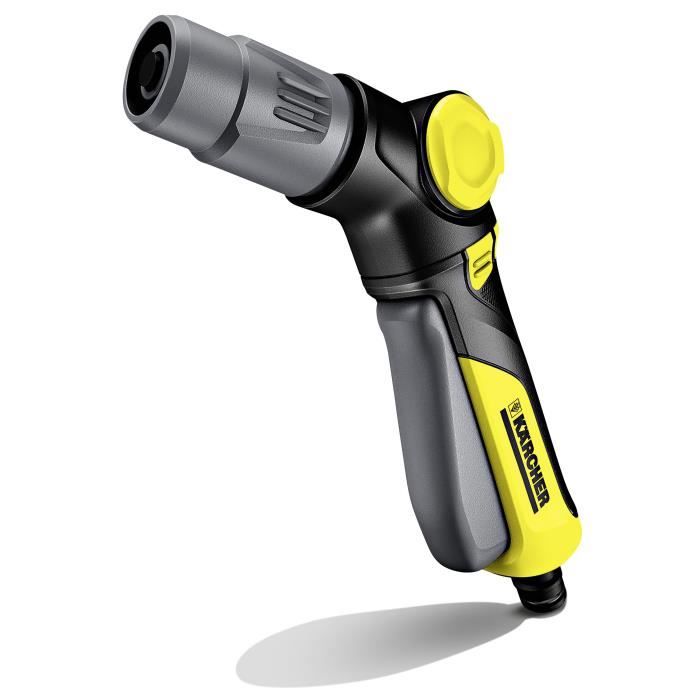 Pistolet d'arrosage Plus - KARCHER - PoignÈe rotative - G‚chette autobloquante - DÈbit d'eau rÈglable