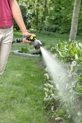 Pistolet d'arrosage multifonctions en métal Premium - KARCHER - Gris - 4 formes de jet réglables