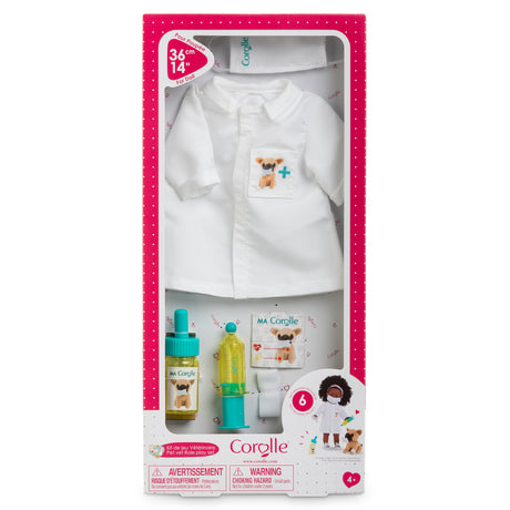Accessoires poupée - COROLLE - Kit de Jeu Vétérinaire - Pour poupée 36 cm - 6 accessoires - Des 4 ans