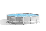 Kit Piscine hors sol tubulaire INTEX - Pris Frame - 427 x 107 cm - Ronde (LivrÈe avec pompe, b‚che et Èchelle) - 26720NP