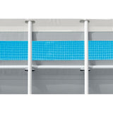 Kit Piscine hors sol tubulaire INTEX - Pris Frame - 400 x 200 x 122 cm - Rectangulaire (Pompe + accessoires) - 26770NP