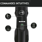 Aspirateur Balai sans Fil - HOOVER HF201P - Ultra-léger, Puissant 50AW, Turbobrosse Spécial Animaux, Technologie Ultra Compact x3