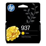 HP 937 Cartouche d'encre jaune authentique (4S6W4NE) pour HP OfficeJet Pro 9110/9120/9130/9720/9730