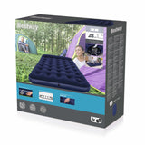 Matelas gonflable camping - BESTWAY - 67225 - 2 places - 1,91m x 1,37m x 22cm - Avec pompe a pied intégrée
