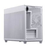 Boitier Mini Tour Micro ATX Asus Prime AP201 avec panneau vitré (Blanc)