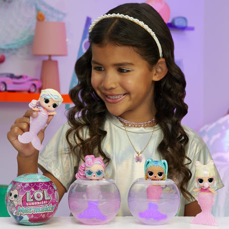 L.O.L. Surprise! Tweens - Sirene Lana - Poupée avec queue de sirene qui change de couleur, Nageoire mobile, Accessoires -  4 ans