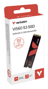 Disque SSD Verbatim Vi560 S3 512Go - S-ATA M.2 Type 2280