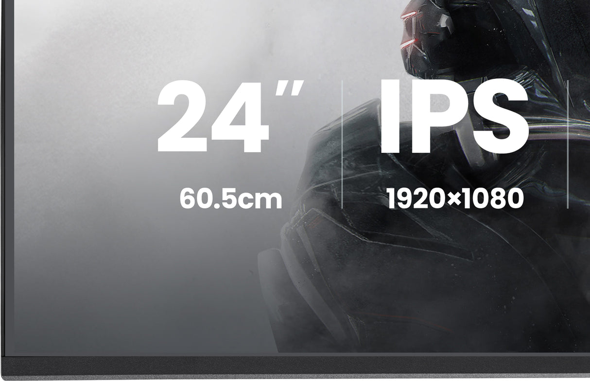 Ecran PC Gamer - IIYAMA - 24'' - FHD - 144Hz - Dalle IPS - 1ms - G-Master G2441HSU-B1
