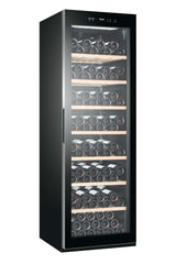Cave a vin de vieillissement - HAIER HWS188GAE - Pose libre - 188 bouteilles - Mono zone - H185 x L59,5 cm - Noir