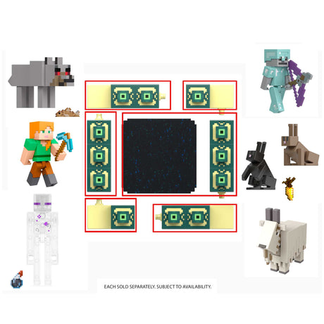 Jouet - Minecraft - 1 aléatoire De Figurines