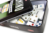 Jeu de dominos TACTIC Double 6 en boîte métal - Garçon et Fille - A partir de 5 ans