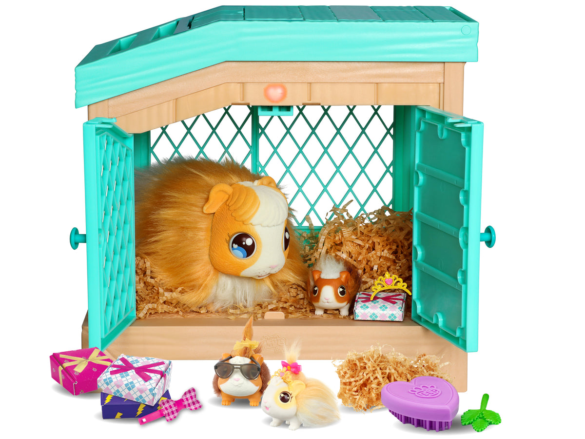 Mama surprise Little live pets - Animal en peluche cochon d'inde - MOOSE TOYS