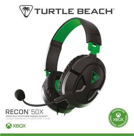Casque Gaming TURTLE BEACH Recon 50X pour Xbox One - TBS-2303-02