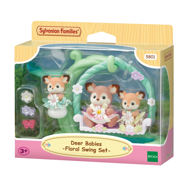 Les bébés Biche et balancelle - SYLVANIAN FAMILIES - 5801