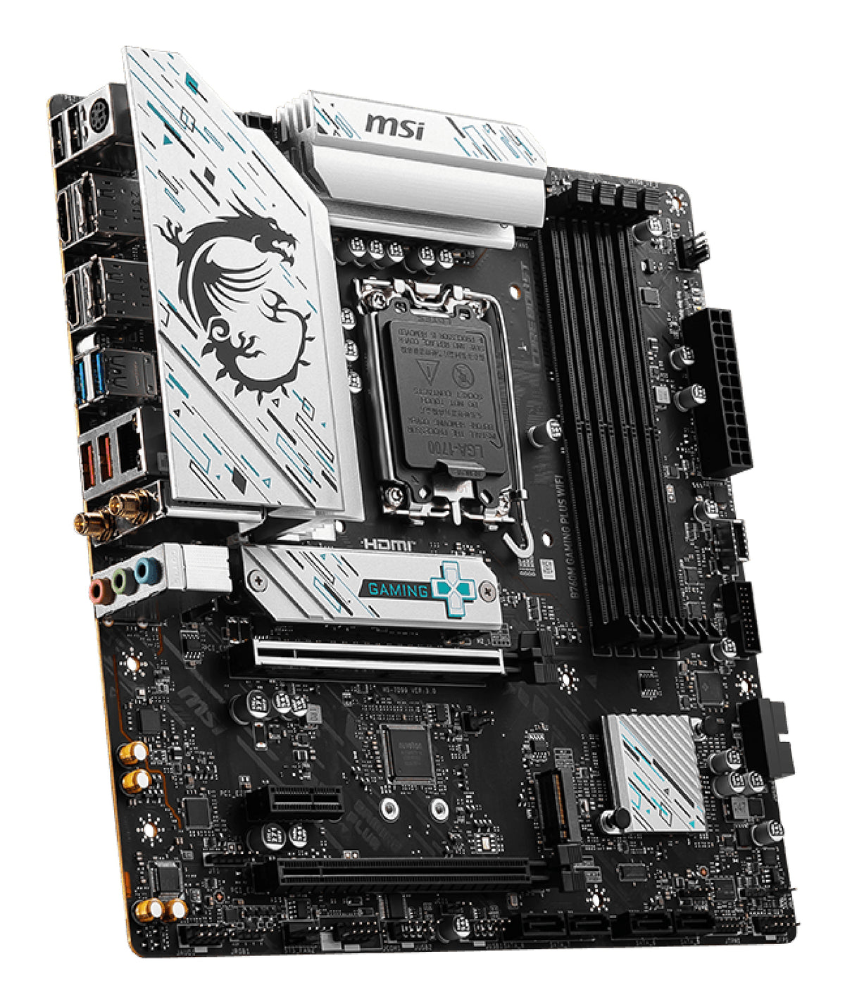 Carte mere - MSI - B760M GAMING PLUS WIFI Intel B760 LGA 1700 micro ATX