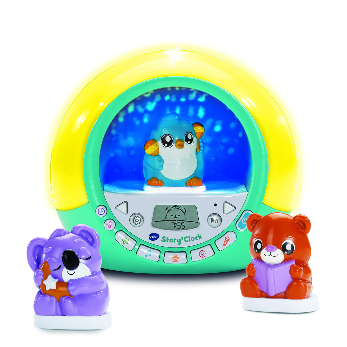 VTECH - STORY'CLOCK - MA CONTEUSE RÉVEIL - Bleu